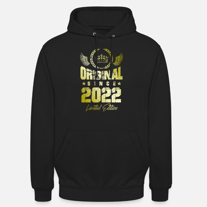 Édition limitée 2022 - Sweat-shirt à capuche unisexe - noir