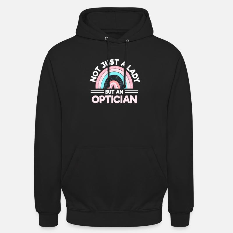 Ophtalmologiste Optométriste - Sweat-shirt à capuche unisexe - noir