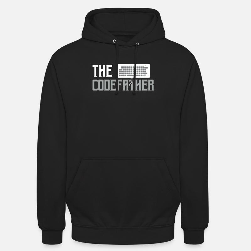 Développeur de programmation logicielle - Sweat-shirt à capuche unisexe - noir