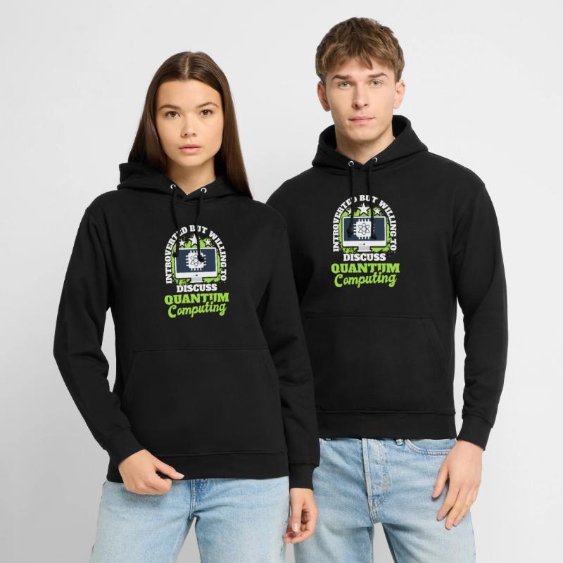 Quantencomputer Quantenmechanik Unisex Hoodie