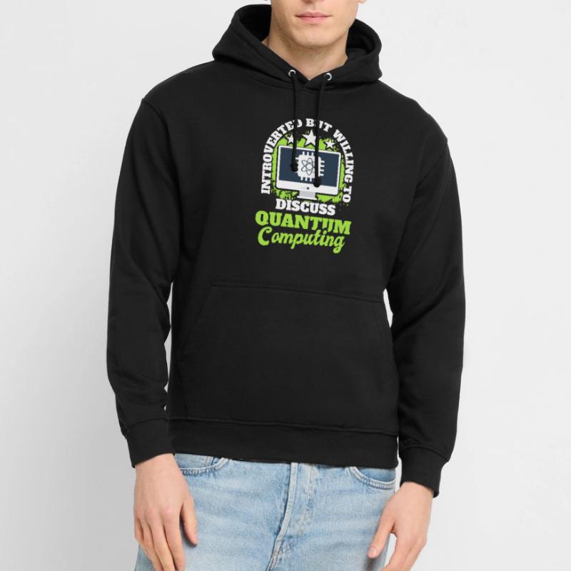 Quantencomputer Quantenmechanik Unisex Hoodie