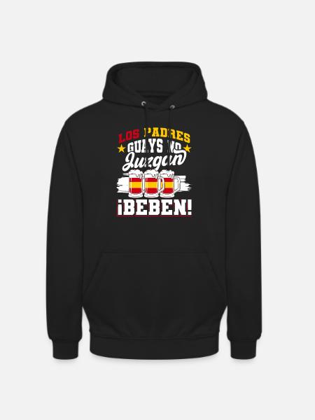 Spanish Papa Daddy Best Daddy - Unisex Hoodie - black