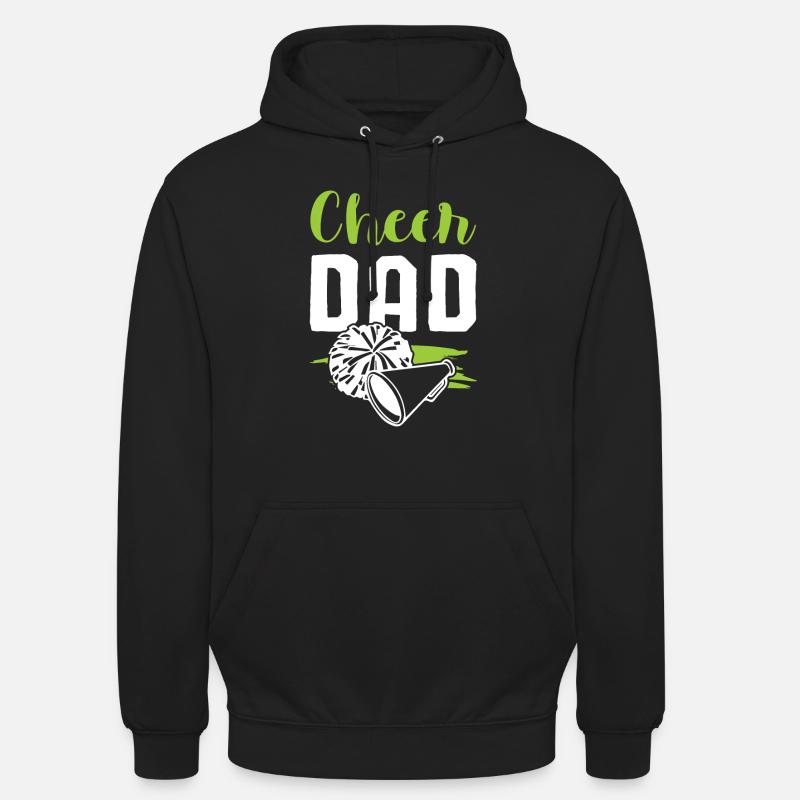 cheerleader papa - Unisex Hoodie - Schwarz