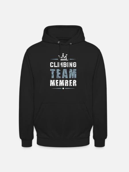 Climbing Team - Unisex Hoodie - black