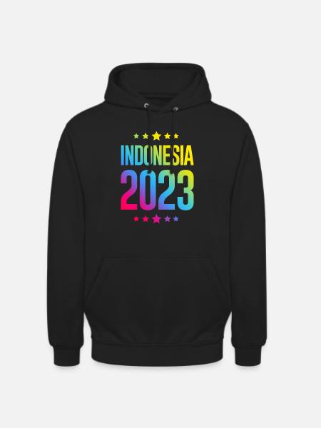 Indonesia 2023 - Unisex Hoodie - black