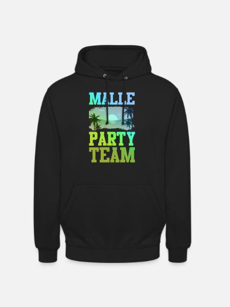 Malle Party Team - Unisex Hoodie - black