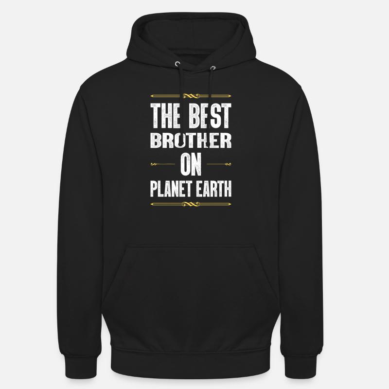 Bester Bruder Spruch - Unisex Hoodie - Schwarz