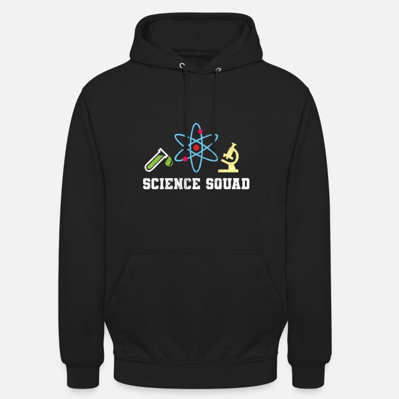 Science Squad Physik Lehrer - Unisex Hoodie - Schwarz