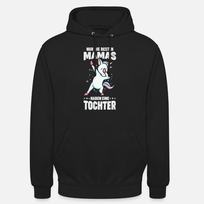 Mama Tochter Partnerlook Geschenk - Unisex Hoodie - Schwarz