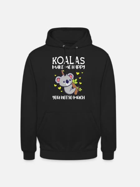 Koala Koala Koala's Gift - Unisex Hoodie - black