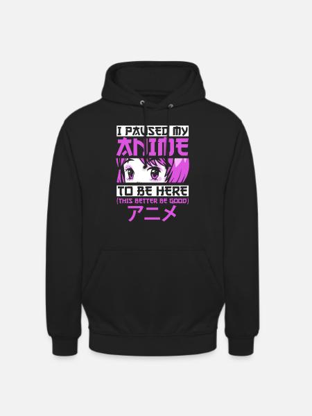 Anime Anime Otaku Gift - Unisex Hoodie - black