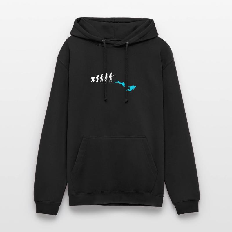 Plongée Évolution Plongée Plongeurs Sweat-shirt à capuche unisexe