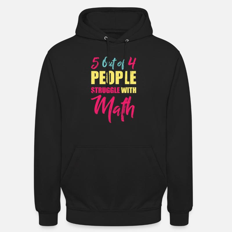Math hate - Unisex Hoodie - black
