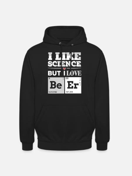 Nerd Science Geek - Unisex Hoodie - black