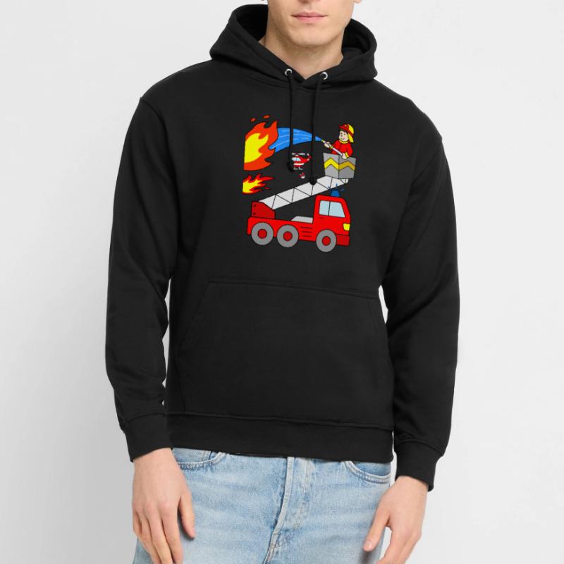 Fire engine use fire fire Unisex Hoodie