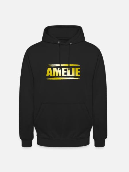 Amelie - Unisex Hoodie - black