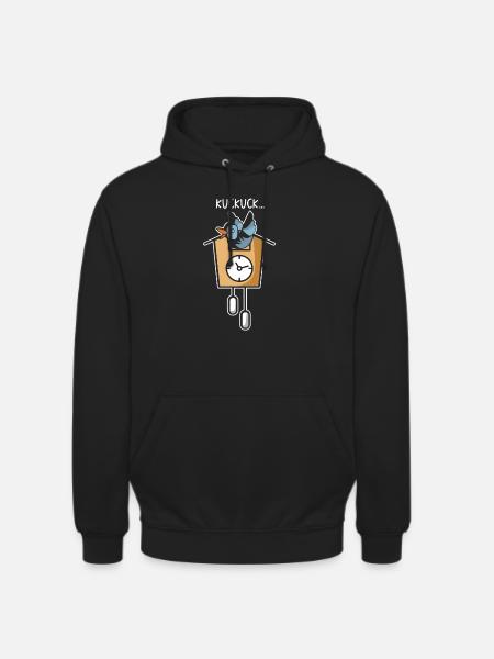 Kuckuck - Unisex Hoodie - Schwarz
