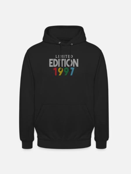 Édition limitée 1997 - Sweat-shirt à capuche unisexe - noir