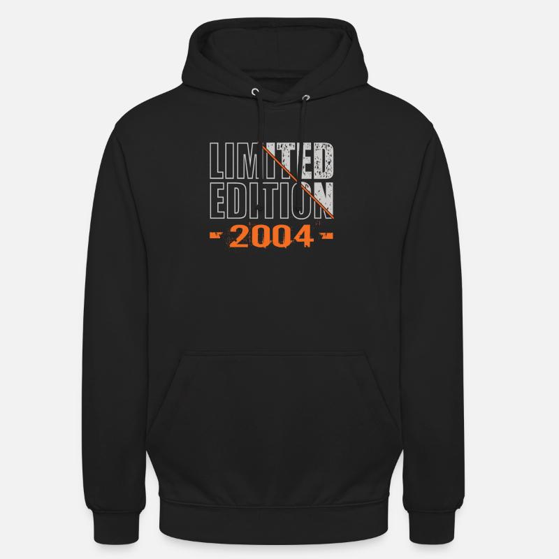 Édition limitée 2004 - Sweat-shirt à capuche unisexe - noir