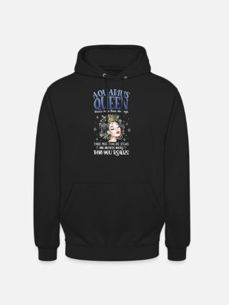 Aquarius Queen - Unisex Hoodie - black