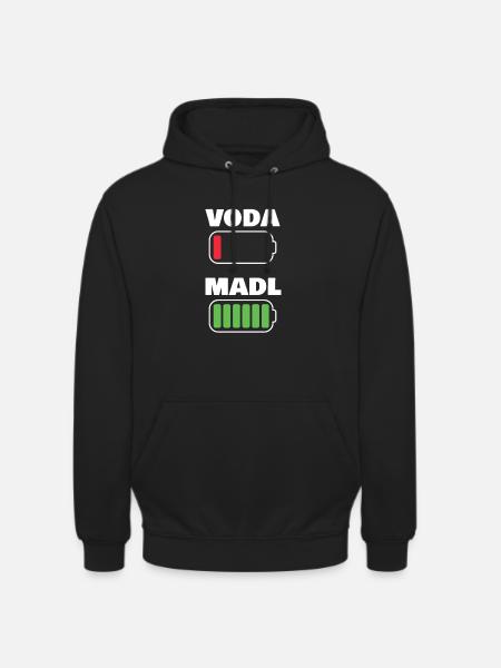 Voda Madl - Unisex Hoodie - black