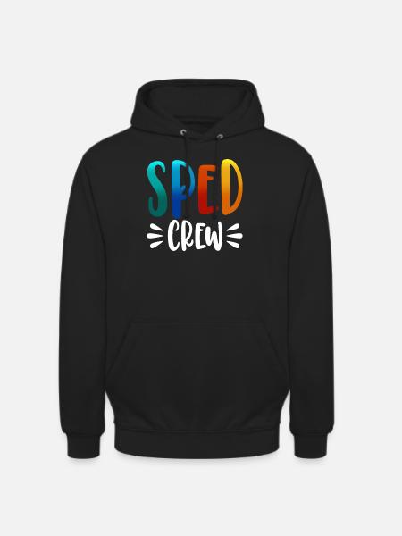 Sped Crew - Unisex Hoodie - Schwarz