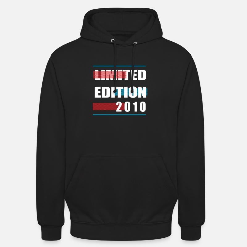 Edition Limitée 2010 - Sweat-shirt à capuche unisexe - noir
