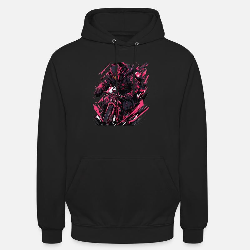 Vélo Ebike Ebiker Cyclisme - Sweat-shirt à capuche unisexe - noir