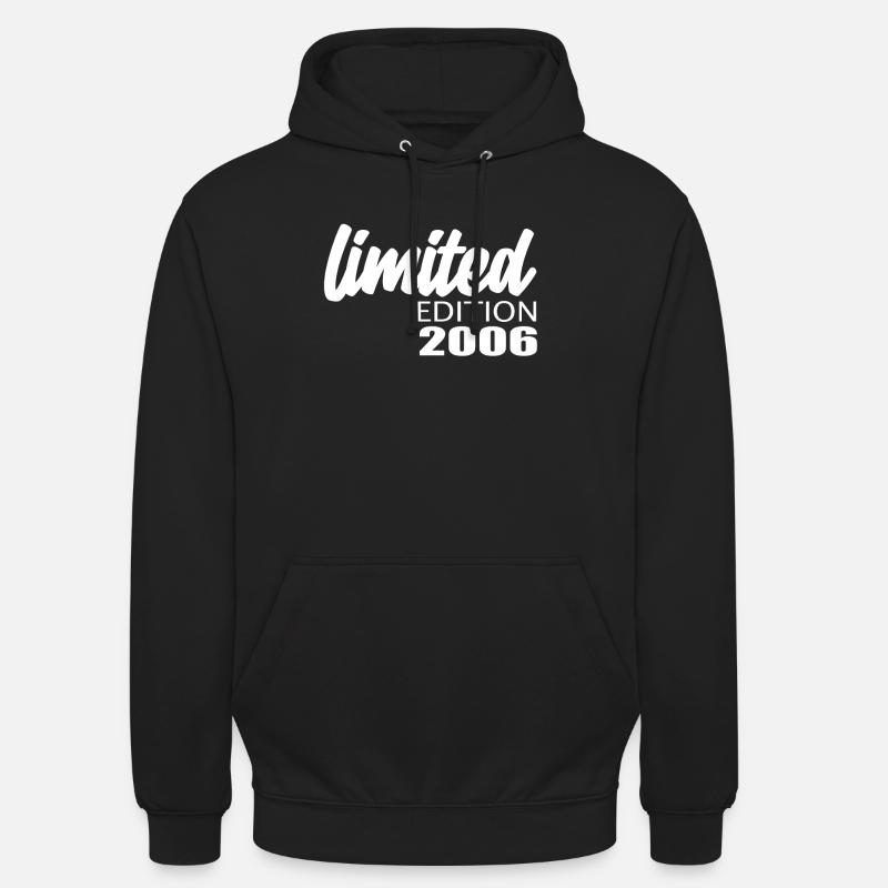 Édition limitée 2006 - Sweat-shirt à capuche unisexe - noir