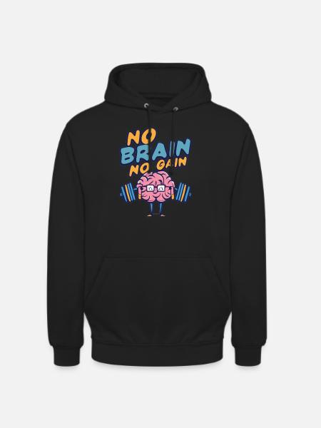 Nørd Nørder Nørd Ordsprog Nørd Gaver - Hættetrøje unisex - sort