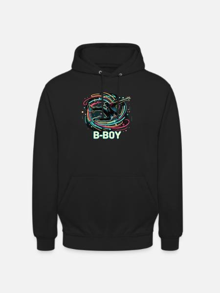 Breakdance Breakdancer Breakdance Kids - Unisex Hoodie - black