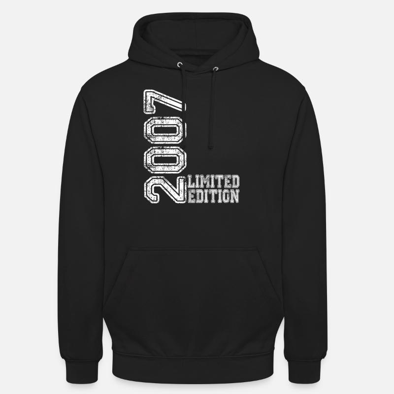 Édition limitée 2007 - Sweat-shirt à capuche unisexe - noir