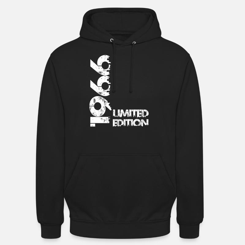 Édition limitée 1966 - Sweat-shirt à capuche unisexe - noir