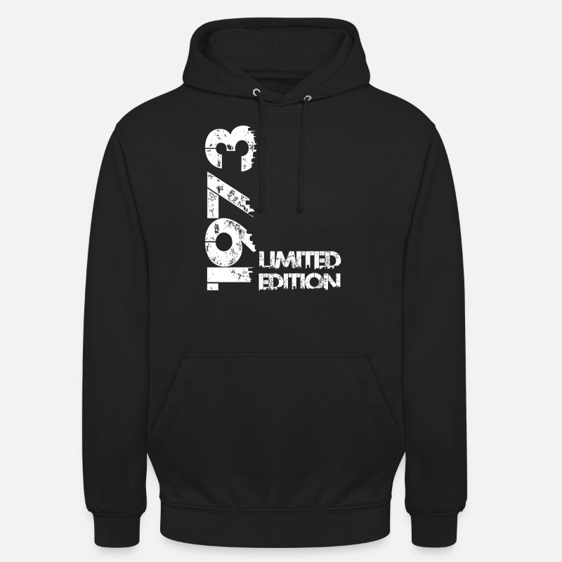 Édition limitée 1973 - Sweat-shirt à capuche unisexe - noir