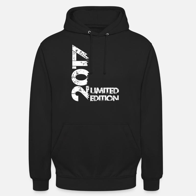 Édition limitée 2017 - Sweat-shirt à capuche unisexe - noir