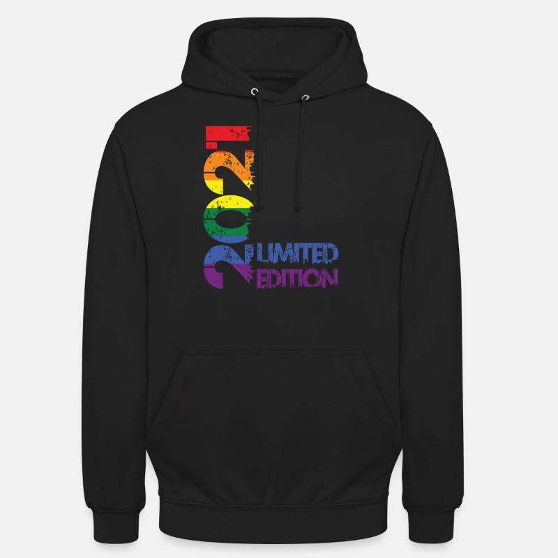 Édition limitée 2021 - Sweat-shirt à capuche unisexe - noir