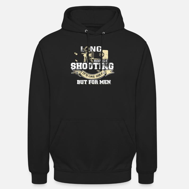 Long Range Shooting - Unisex Hoodie - black