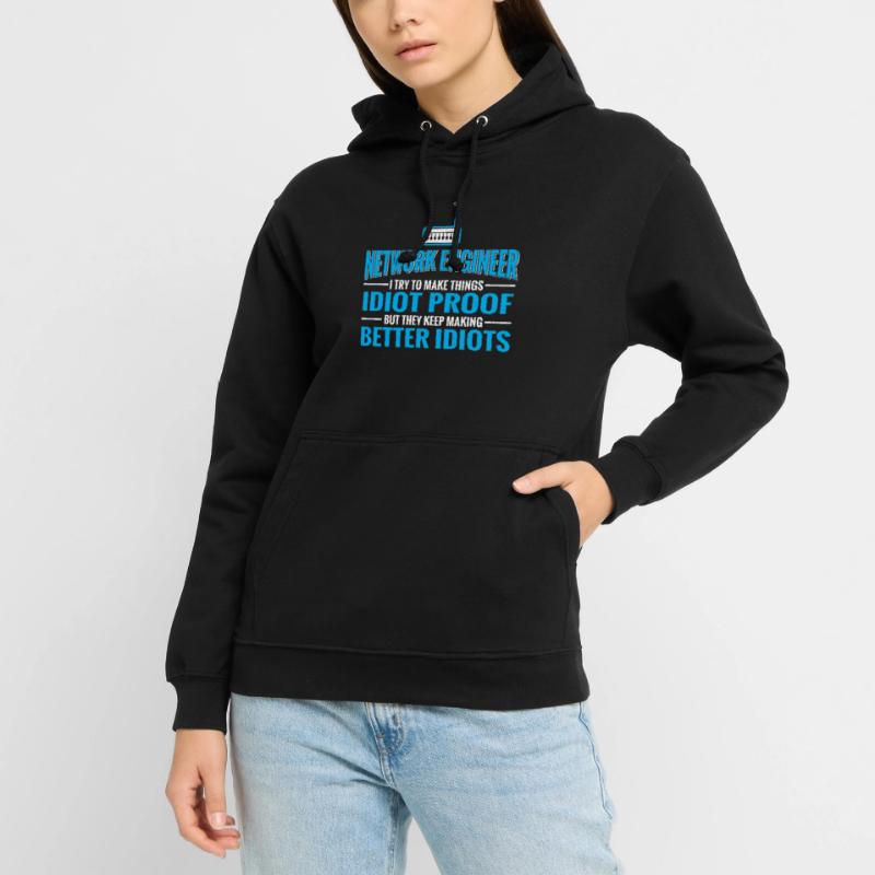 Network Technician Computer Science Network Technk IT Unisex Hoodie