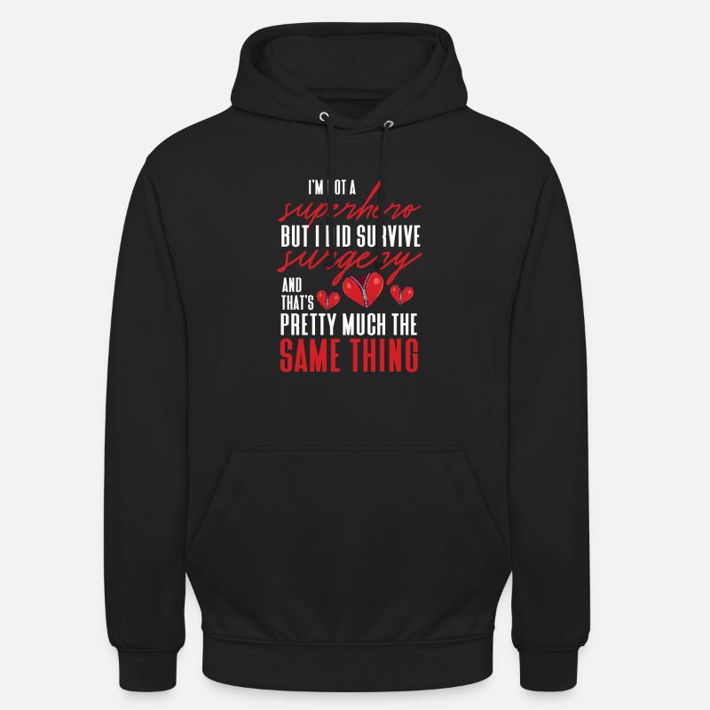 Operation Herz Geschenk - Unisex Hoodie - Schwarz