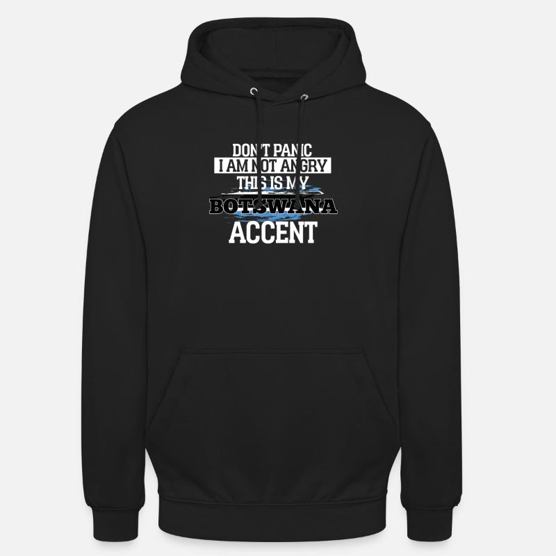 Tchad - Sweat-shirt à capuche unisexe - noir