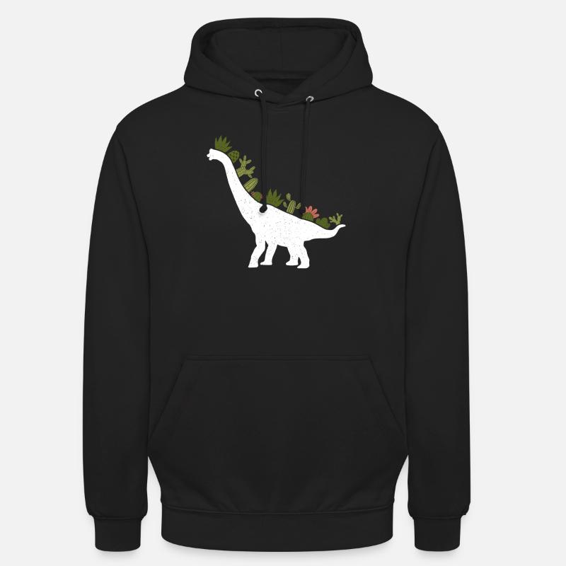 Brachiosaurus Dinosaurier Geschenk - Unisex Hoodie - Schwarz