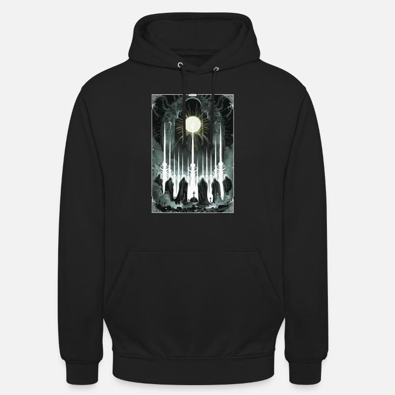 Tarot d’évaluation - Sweat-shirt à capuche unisexe - noir