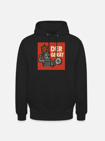 der gerät - Unisex Hoodie - Schwarz