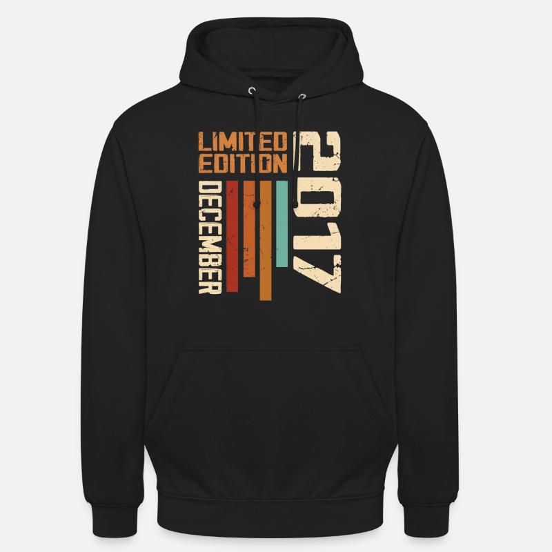 Dezember 2017 - 2017 Dezember - Unisex Hoodie - Schwarz