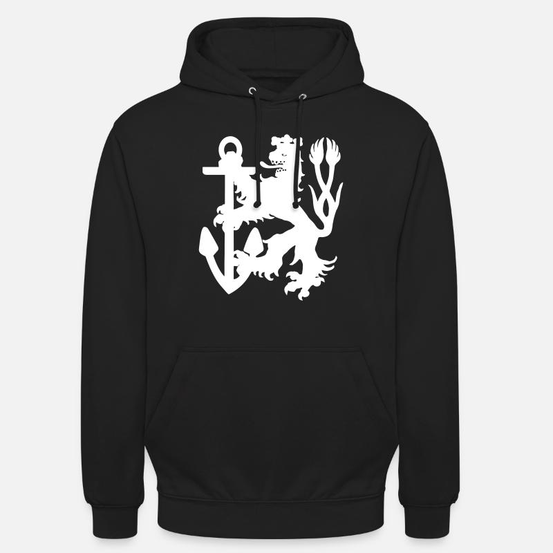 Düsseldorf - Düsseldorf Lion - Sweat-shirt à capuche unisexe - noir