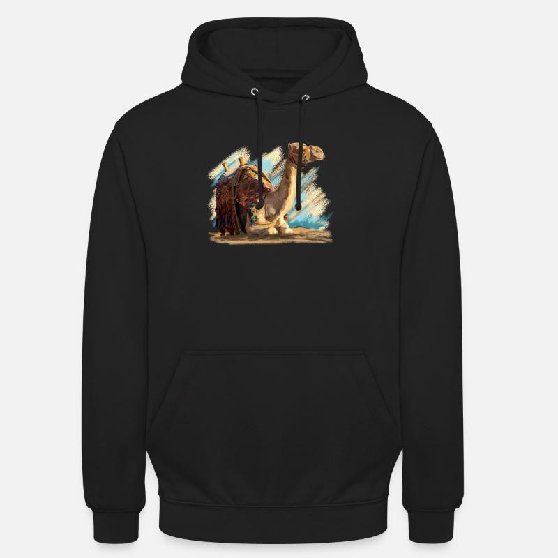 kamel - Unisex Hoodie - Schwarz