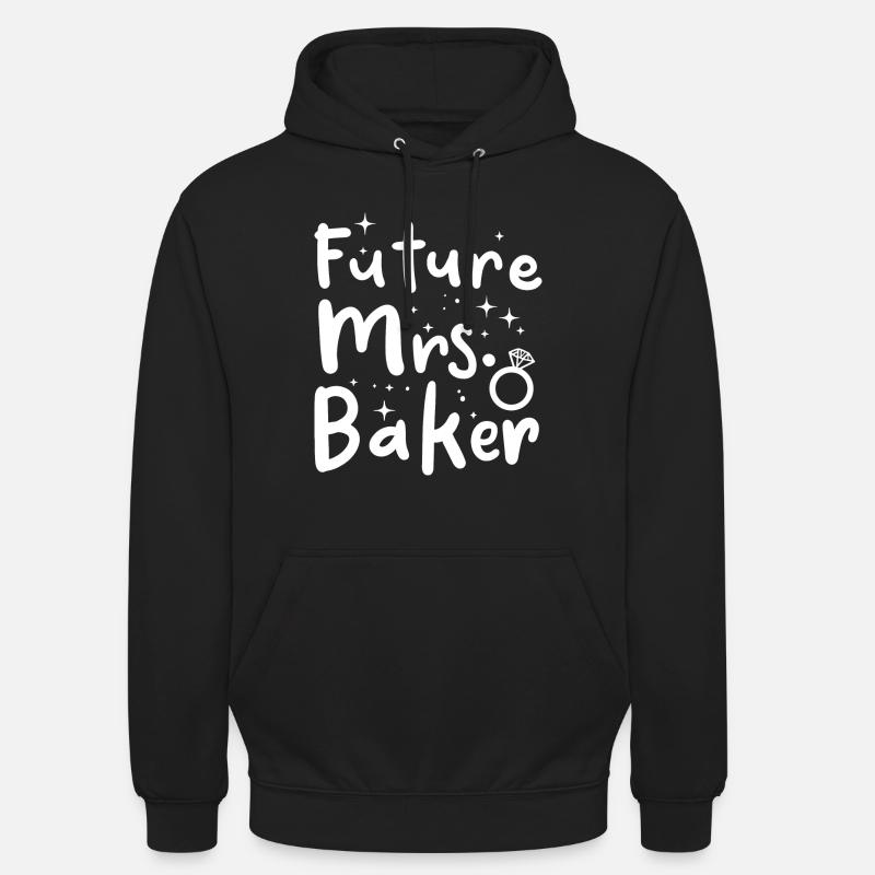 Futur Mme Baker - Sweat-shirt à capuche unisexe - noir
