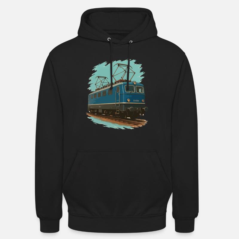 Électricité sur acier – E-Lok Power - Sweat-shirt à capuche unisexe - noir