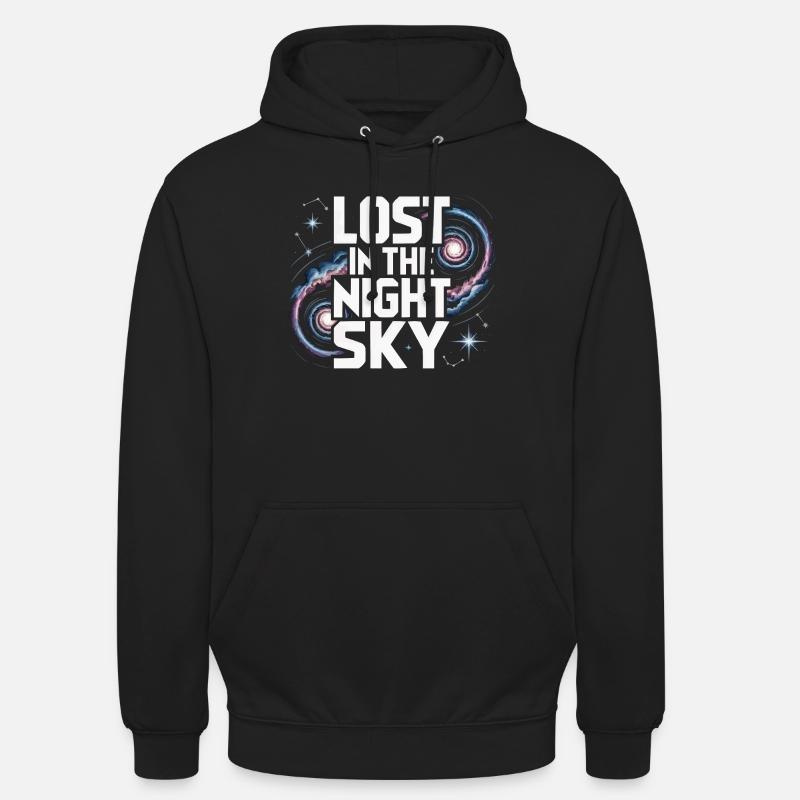 Astronom Galaxy Outerspace Universe Astronomie - Unisex Hoodie - Schwarz