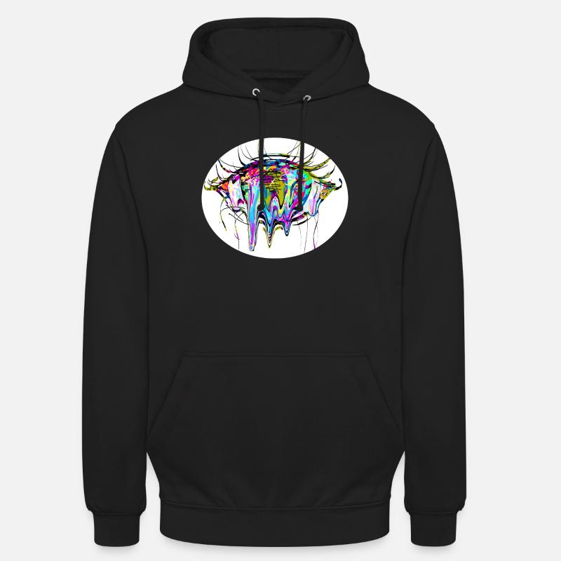 Farbauge - Unisex Hoodie - Schwarz
